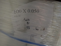 2x pallet plastic folie op rol - afbeelding 2 van  3