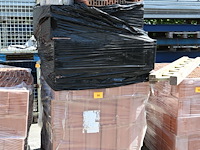 2x pallet snelbouwstenen met groef - afbeelding 1 van  2