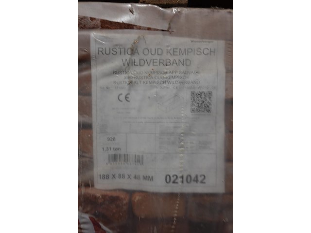 2x pallet stenen rustica - afbeelding 3 van  7