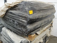 2x pallet transparante folie