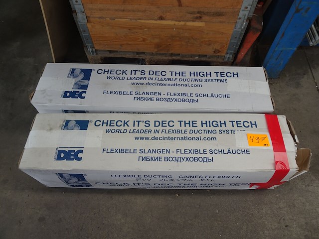 2x pallet ventilatieslang dec - afbeelding 2 van  3
