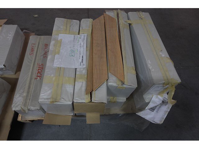 2x pallet visgraat parket - afbeelding 2 van  4