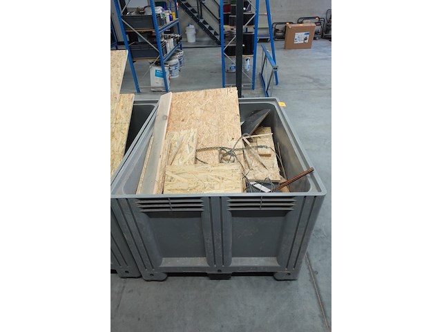 2x palletbox grijs - afbeelding 2 van  4