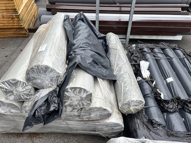 2x pallets bouwfolie - afbeelding 1 van  4