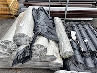 2x pallets bouwfolie - afbeelding 1 van  4