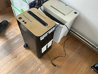2x papiervernietigers - afbeelding 2 van  2