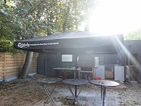 2x parasol met voet - afbeelding 2 van  3