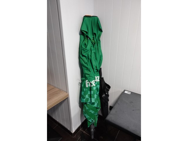 2x parasol +voet - afbeelding 1 van  2