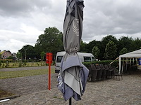 2x parasol + voet - afbeelding 1 van  2