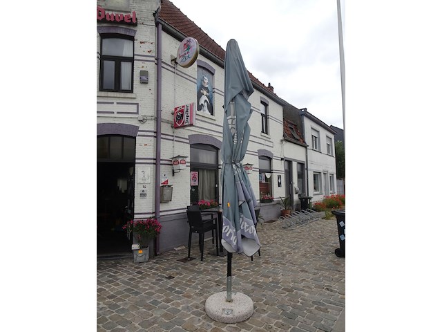 2x parasol + voet - afbeelding 2 van  2