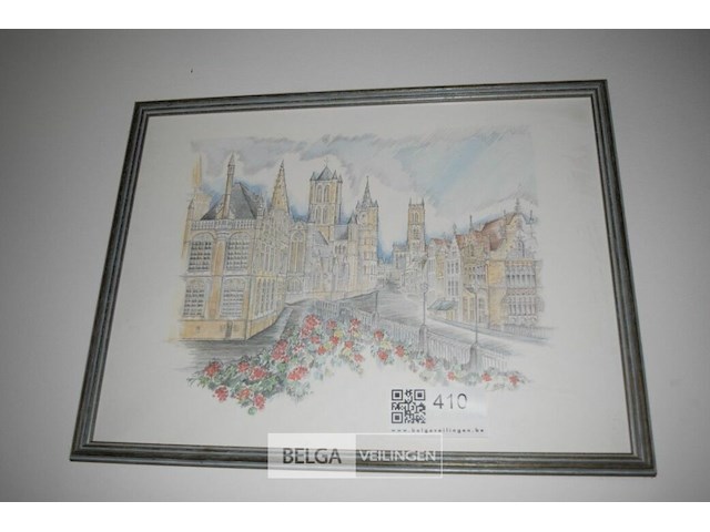 2x pentekeningen - afbeelding 1 van  5