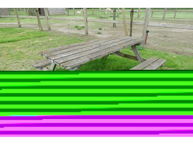 2x picknickbank - afbeelding 3 van  11