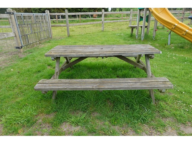 2x picknickbank - afbeelding 9 van  11