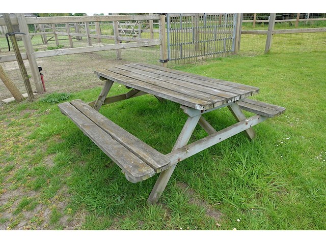 2x picknickbank - afbeelding 10 van  11