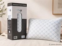 2x pillow up traagschuimkussen - 40x60cm