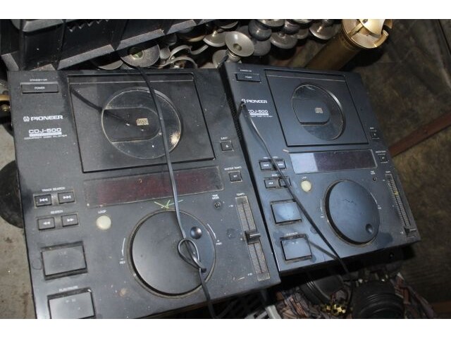 2x pioneer cdj500 - afbeelding 1 van  4