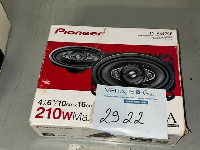 2x pioneer luidsprekers - afbeelding 1 van  3