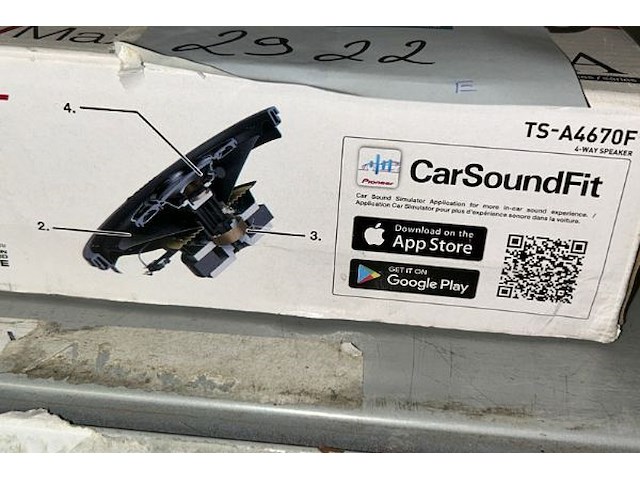 2x pioneer luidsprekers - afbeelding 3 van  3