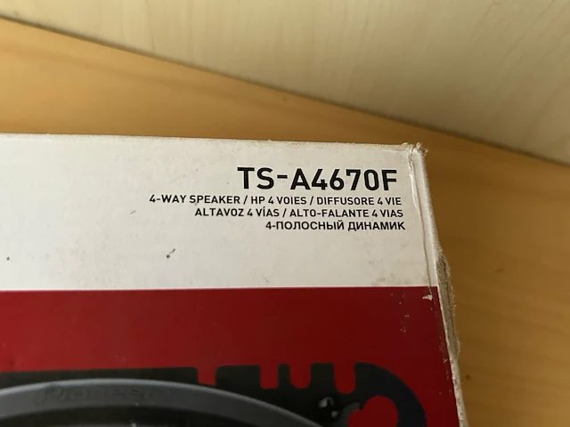 2x pioneer speaker - afbeelding 3 van  3
