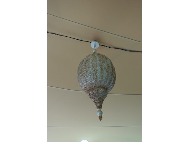 2x plafondlamp oriëntaals - afbeelding 1 van  2