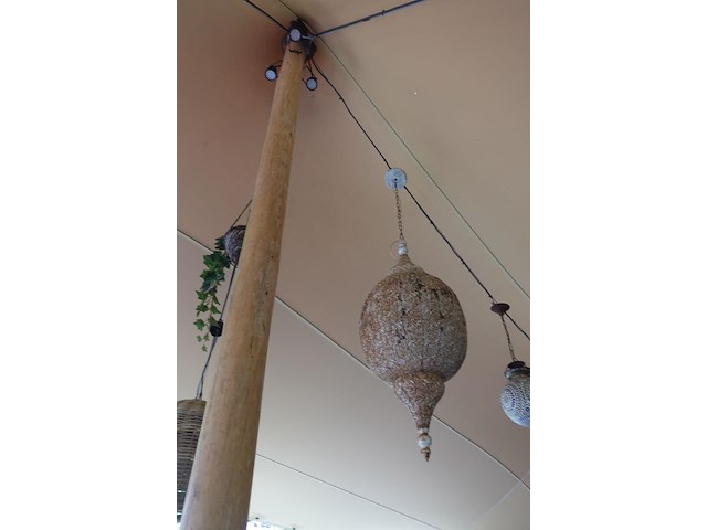 2x plafondlamp oriëntaals - afbeelding 2 van  2
