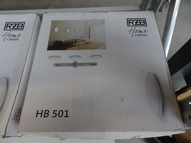 2x plafondlamp rzb - afbeelding 2 van  3