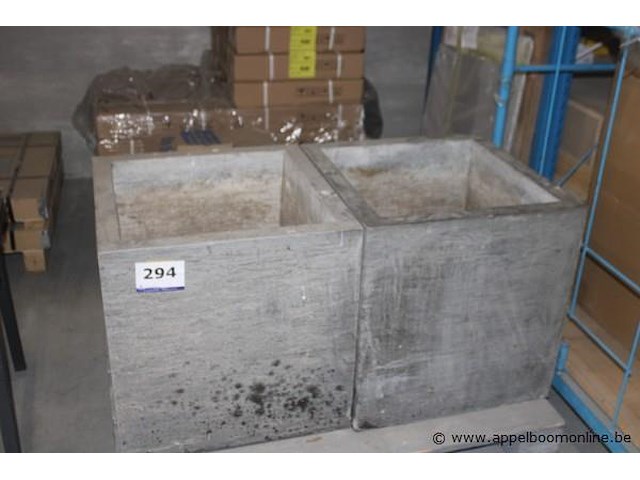 2x plantenbak arduin vierkant 60x60x60cm - afbeelding 1 van  1