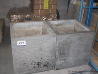 2x plantenbak arduin vierkant 60x60x60cm - afbeelding 1 van  1