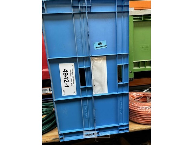 2x plastieke bak afm l80xb60xh22 cm - afbeelding 1 van  2