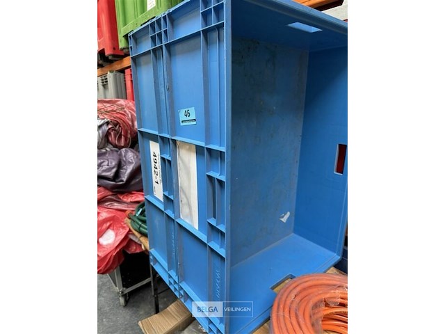 2x plastieke bak afm l80xb60xh22 cm - afbeelding 2 van  2
