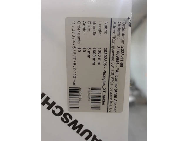 2x plexiglas xt helder - afbeelding 3 van  3