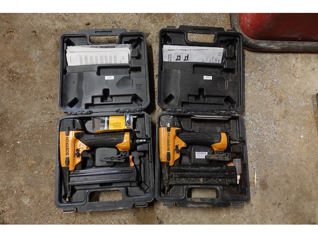 2x pneumatische nagelschieter bostitch - afbeelding 1 van  3