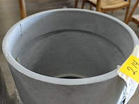 2x polyester bloempot - afbeelding 3 van  5