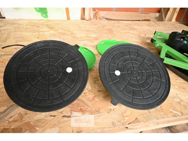 2x pompzuignappen voor glas ø25 cm - afbeelding 2 van  3