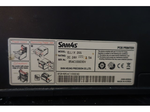 2x pos-printer sam4s - afbeelding 4 van  8