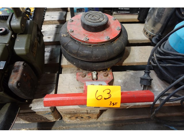 2x potkrik topcraft + pneumatische airbag krik - afbeelding 2 van  4