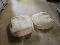 2x pouf bazar bizar 60x60x25cm - afbeelding 1 van  2
