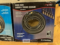 2x profitec high end audio kabel 3rca plug 6mm 20m - afbeelding 3 van  3
