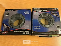 2x profitec high end audio kabel 3rca plug 6mm 20m