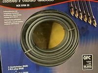 2x profitec high end audio kabel 3rca plug 6mm 20m - afbeelding 3 van  5