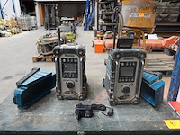 2x radio makita - afbeelding 1 van  2