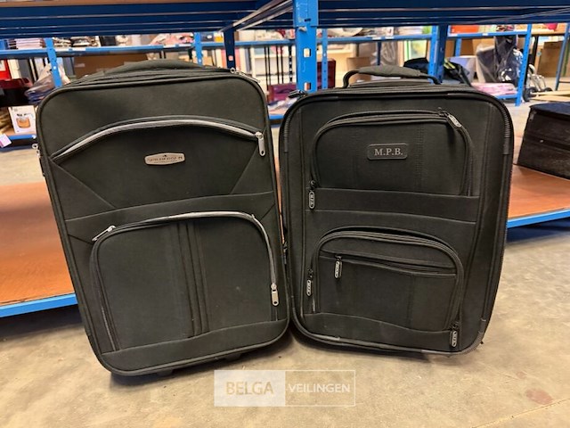 2x reiskoffer - afbeelding 1 van  2