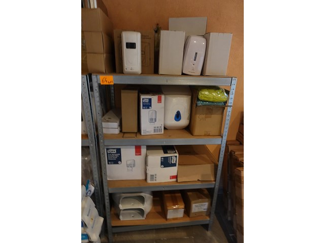 2x rek met inhoud "tork" toebehoren - afbeelding 4 van  11