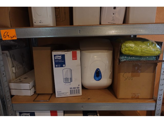 2x rek met inhoud "tork" toebehoren - afbeelding 11 van  11