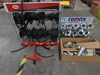 2x rekje slangen & clamps