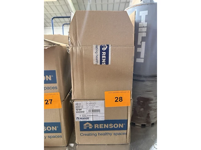 2x renson kit wasplaats - afbeelding 1 van  3