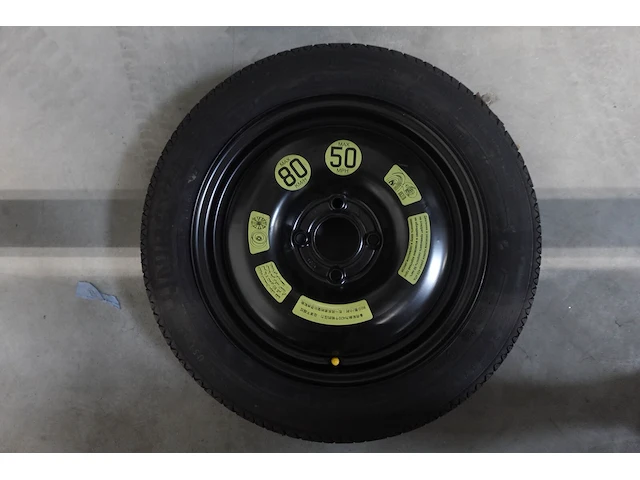 2x reserveband met velg (ongebruikt ) 15inch uniroyal - afbeelding 3 van  3