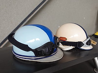 2x retrohelm met bril - afbeelding 2 van  3