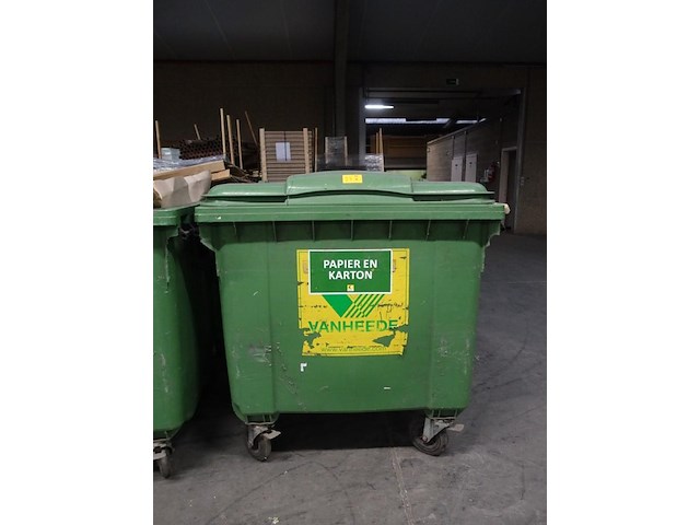 2x rolcontainer - afbeelding 1 van  4
