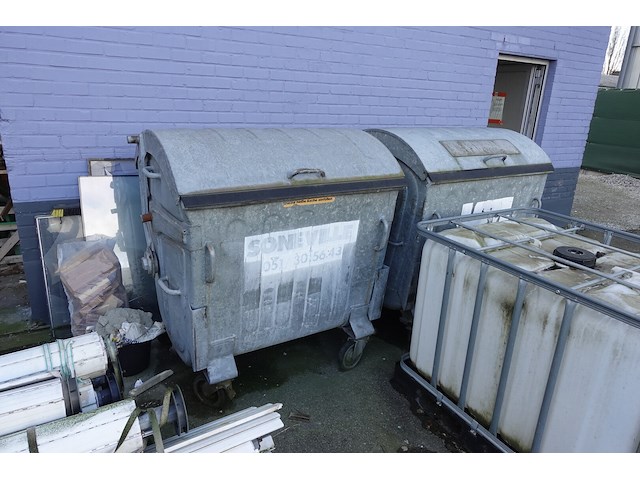 2x rolcontainer - afbeelding 1 van  3